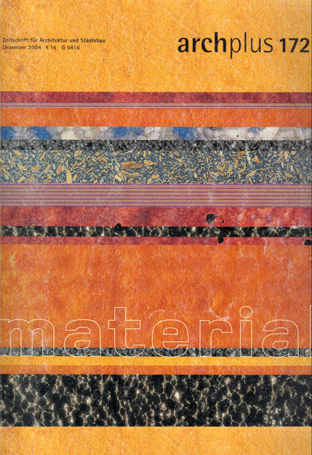 ArchPlus 172: Material