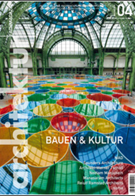 Fachmagazin Architektur: Bauen & Kultur.